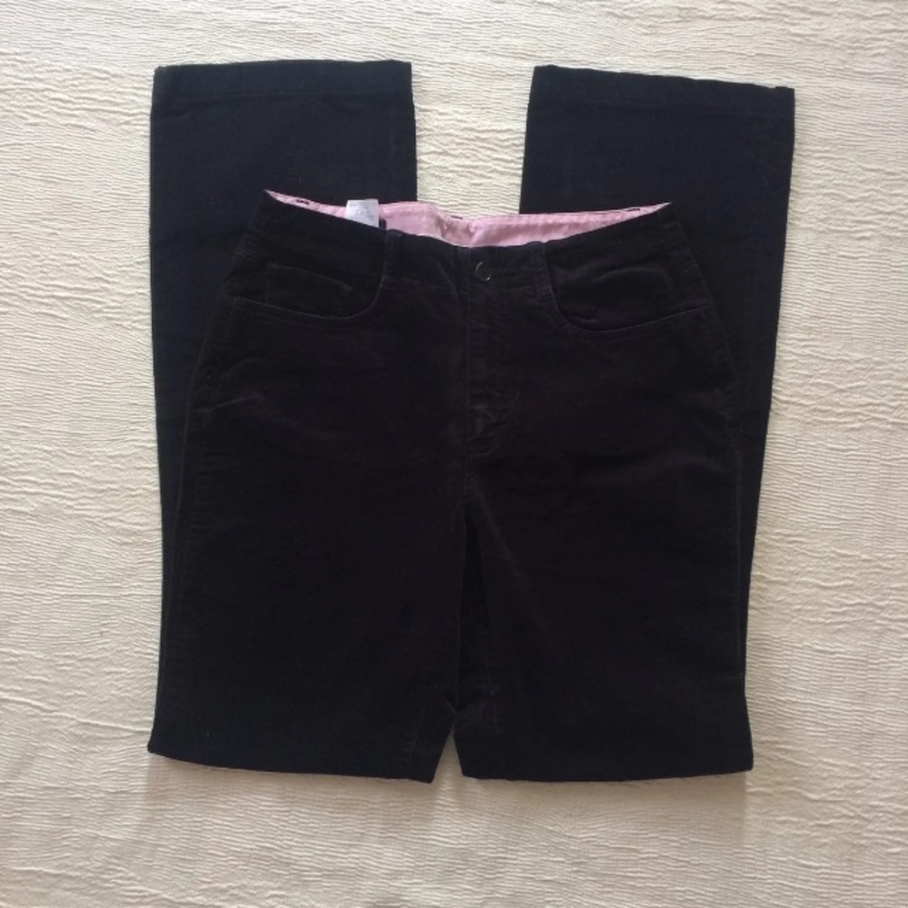 Lands End velvet pants
